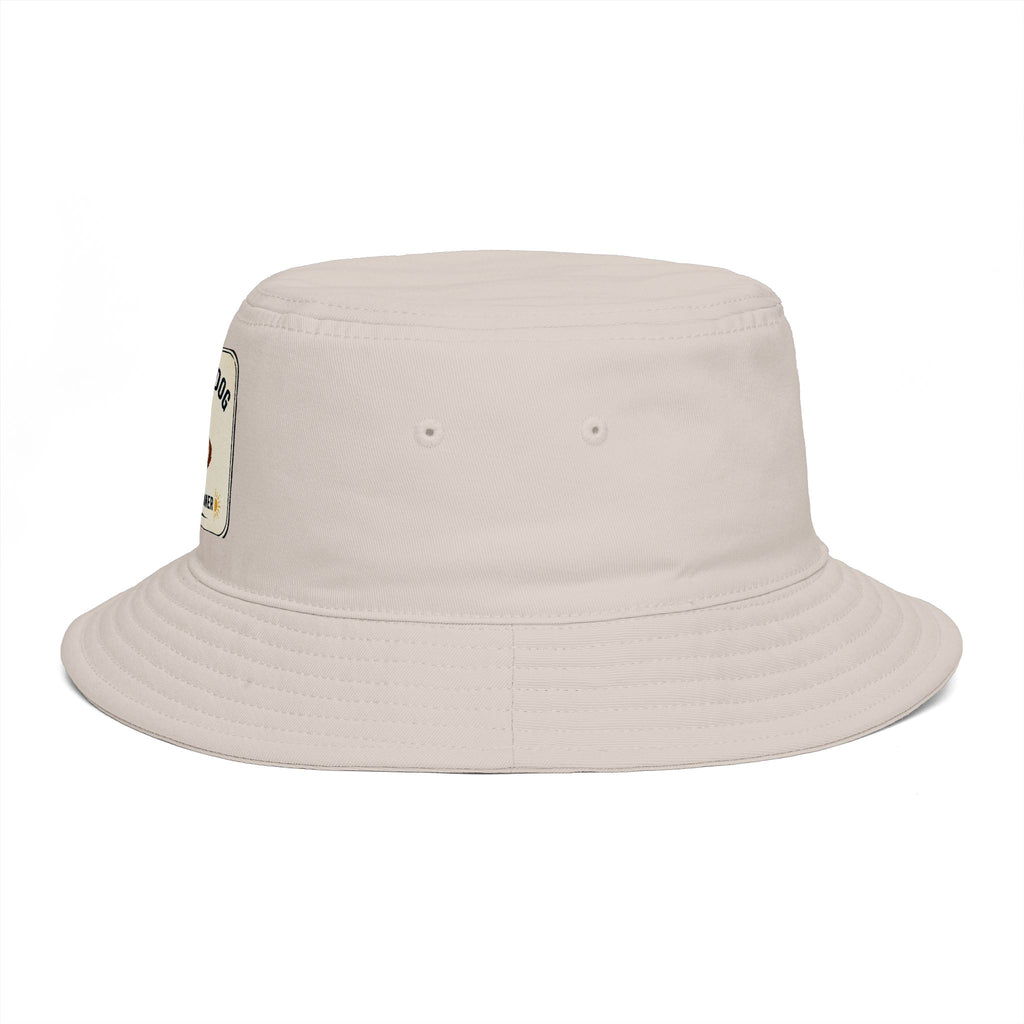 I Love My Dog Bucket Hat — Vintage Dog Patch Summer Pet Lover Hat