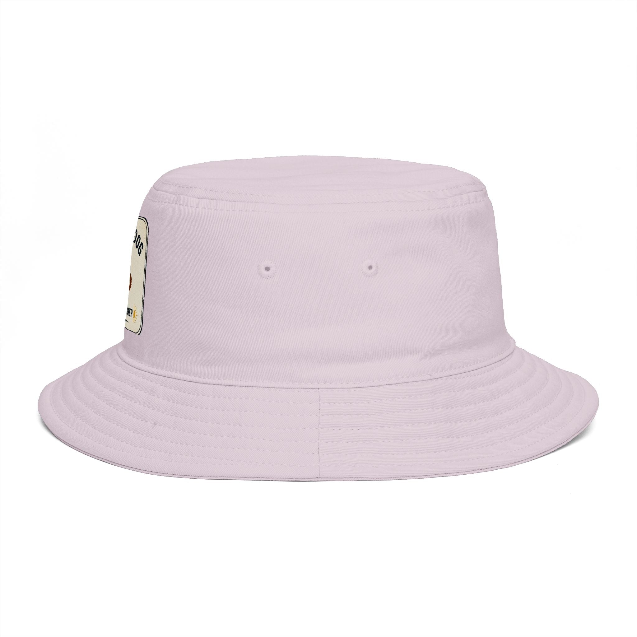 I Love My Dog Bucket Hat — Vintage Dog Patch Summer Pet Lover Hat