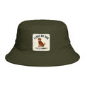 I Love My Dog Bucket Hat — Vintage Dog Patch Summer Pet Lover Hat