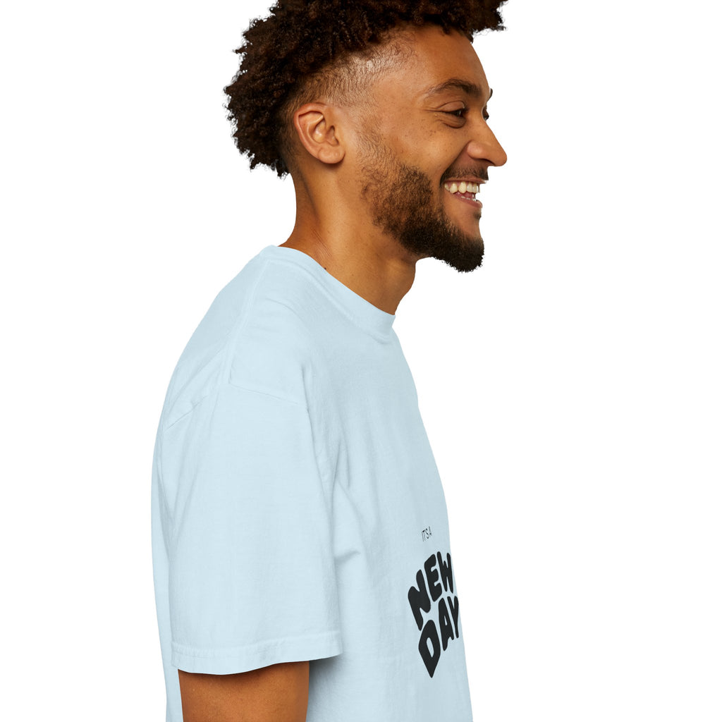 New Day Graphic T-Shirt — "It's a New Day" Positive Message Tee